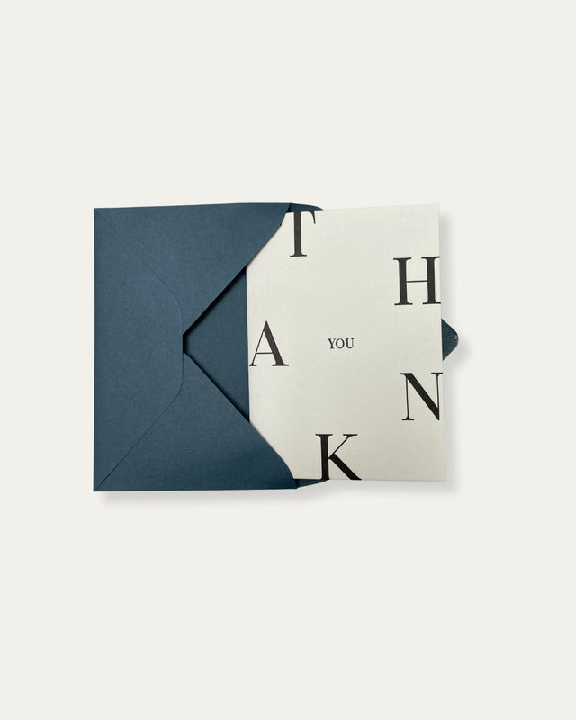 Letterpress Greeting Card - THOMPSON LANE