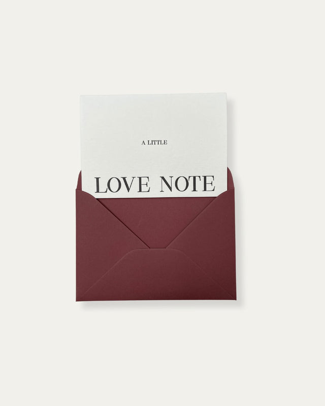 Letterpress Greeting Card - THOMPSON LANE