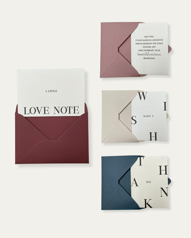 Letterpress Greeting Card - THOMPSON LANE