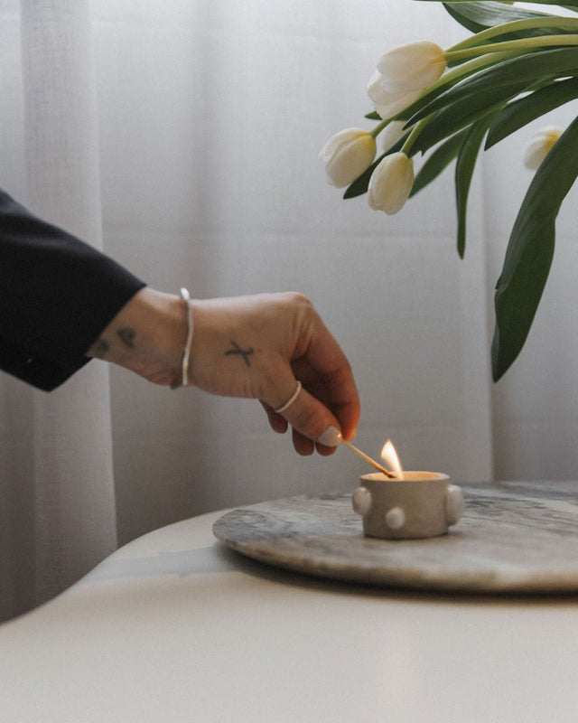 PERLA | Tealight holder 01 - THOMPSON LANE